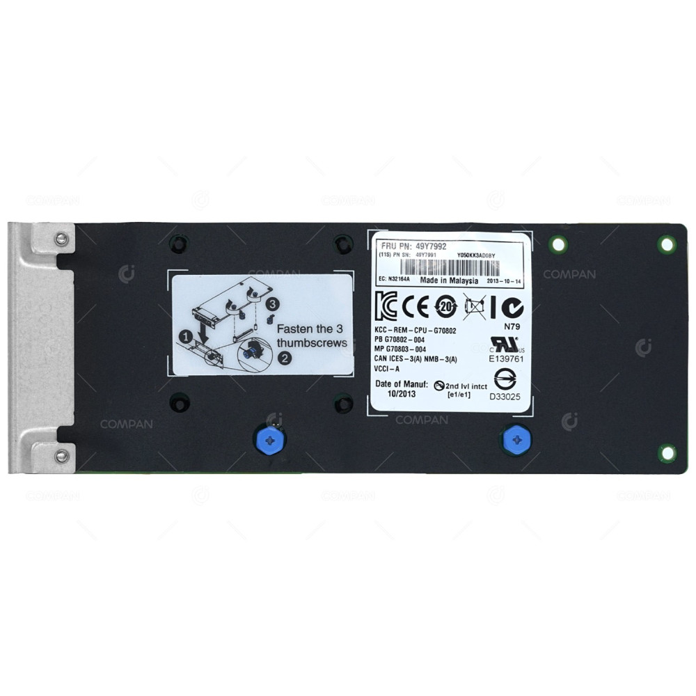 49Y7992 IBM INTEL X540-T2 DUAL PORT 10GB RJ-45 ADAPTER